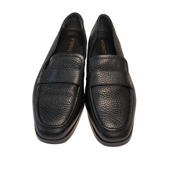 Vionic Sellah Pebbled Leather Loafers - Picture 4 of 10